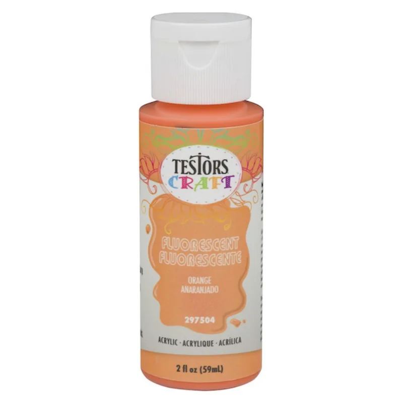 Rust-Oleum Testors Craft 2 fl oz Fluorescent Acrylic Craft Paint