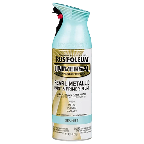 11 OZ Universal Metallic Spray Paint - Sea Mist SEA_MIST / 11OZ / PEARL_METALLIC
