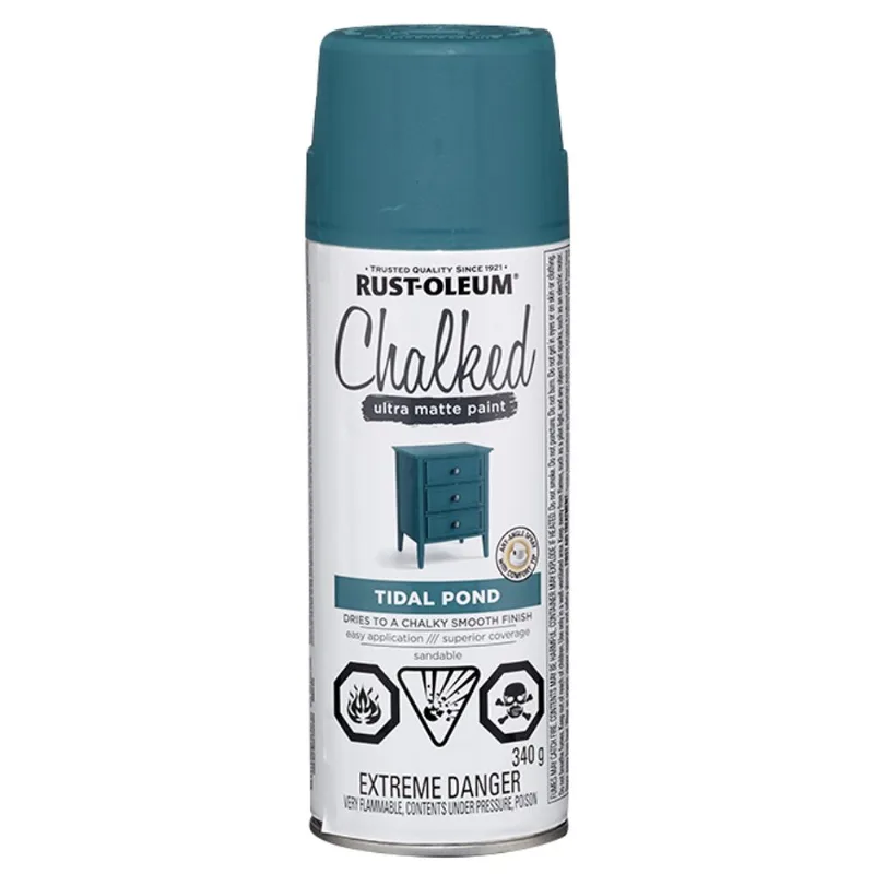 Rust-Oleum 340-g Tidal Pond Ultra-Matte Aerosol Chalked Paint