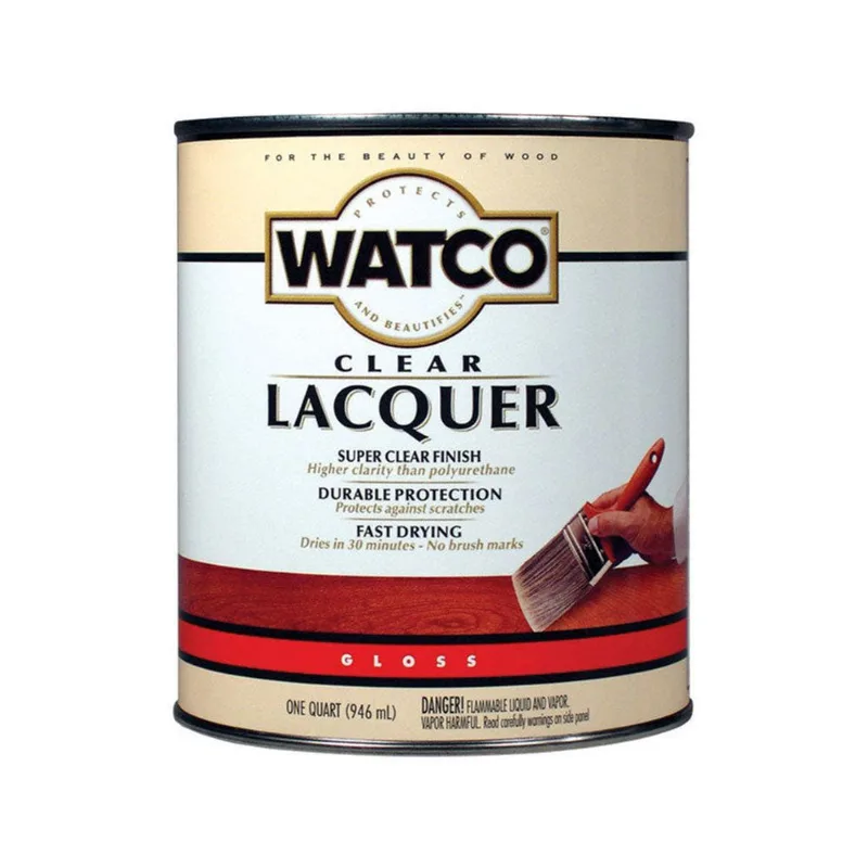 Laca Watco Clear Wood Finish 1l (pacote Com 2)