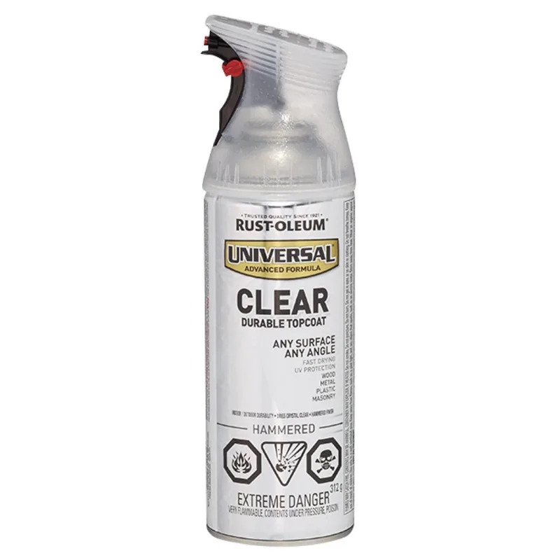 Rust-Oleum Acrylic Topcoat Spray Paint - Clear - Semi-Gloss - 312 g