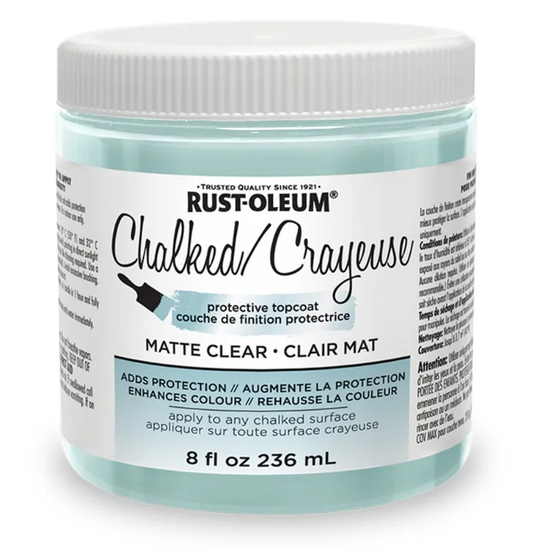 Rust-Oleum 236-ml Matte Clear Chalked Protective Topcoat