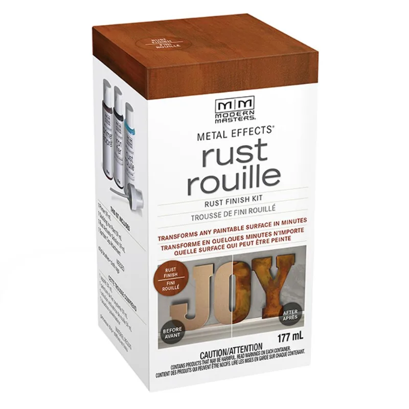 Patina Metal Effects Kit - 2 sq. ft. - Rust