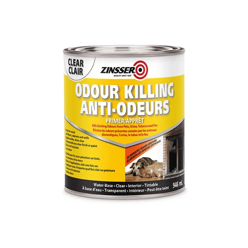 Zinsser Odour Killing Primer Water-Based for Interior - 946 ml