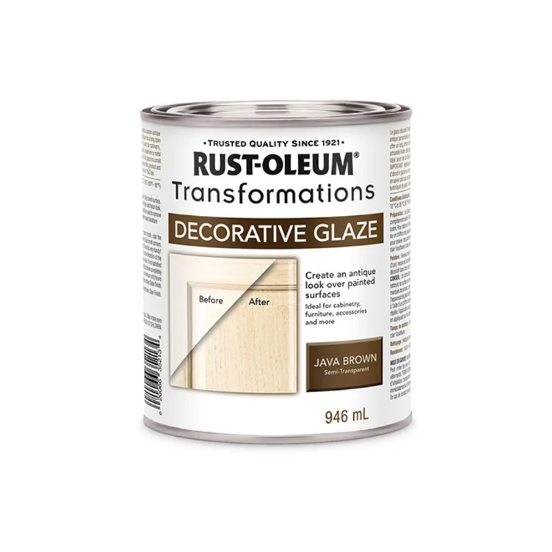 Transformations Semi-Transparent Glaze - 946 mL - Java Brown