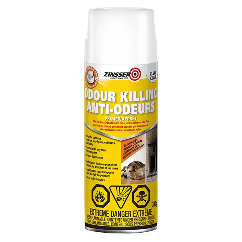 Zinsser Odour Killing Spray Primer Water-Based for Interior - 340 g