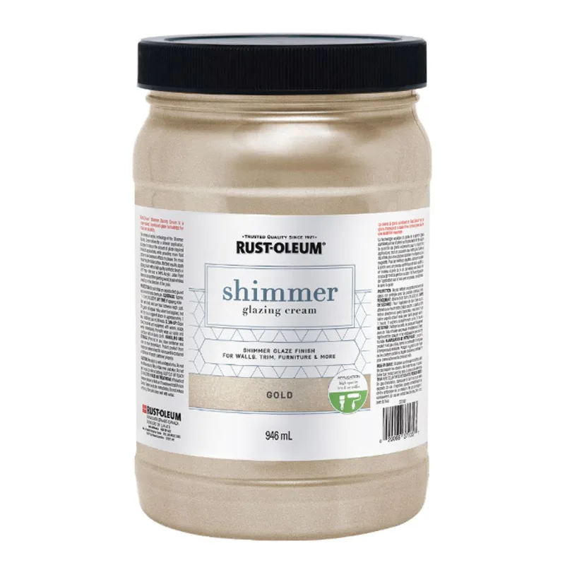 Shimmer Glazing Cream - 946 mL - Gold