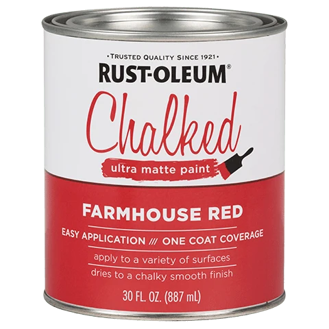 30 OZ Chalked Paint Ultra Matte - Farmhouse Red FARMHOUSE_RED / 30OZ