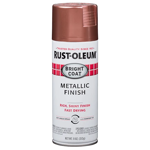 11 OZ Stops Rust Bright Coat Spray Paint - Rose ROSE / 11OZ