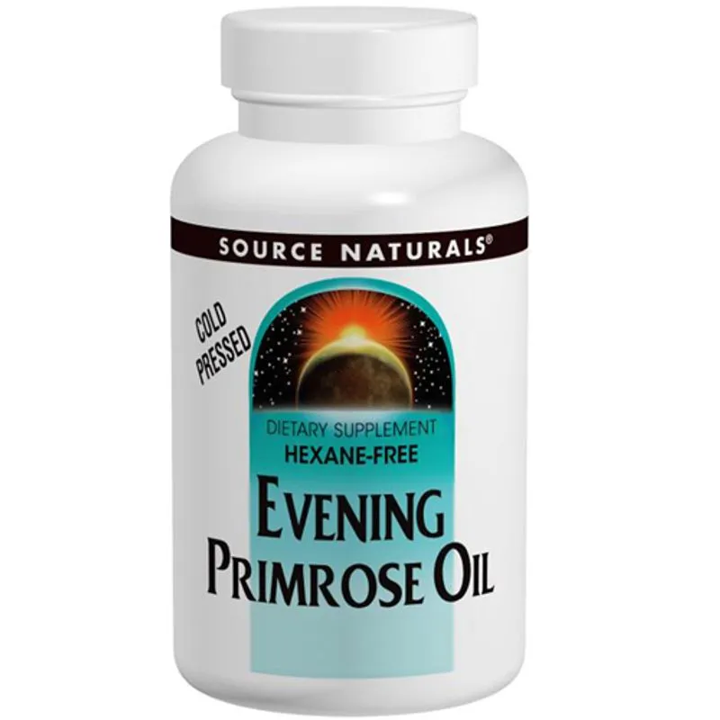Óleo De Prímula 1350 Mg 120 Softgel Por Source Naturals