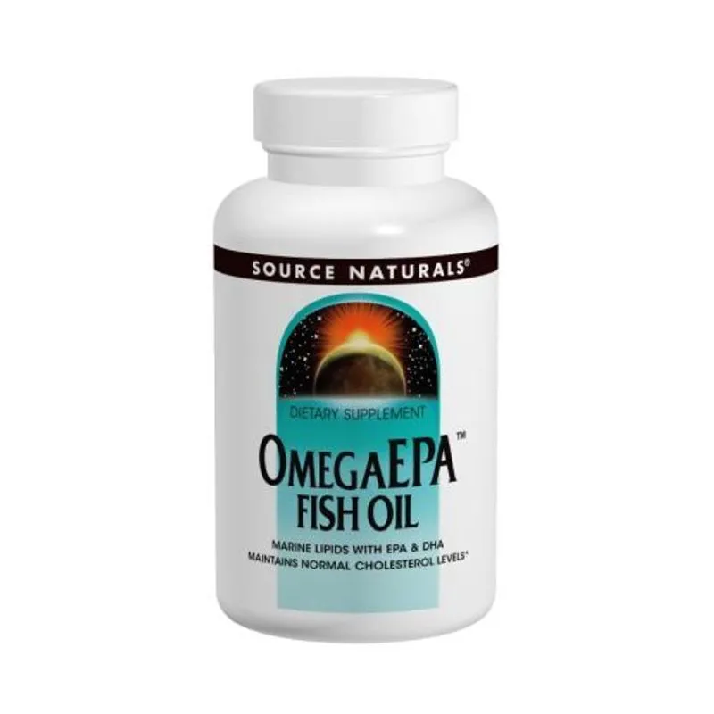 Óleo De Peixe Omega Epa 1000 Mg 100 Softgel Por Source Naturals