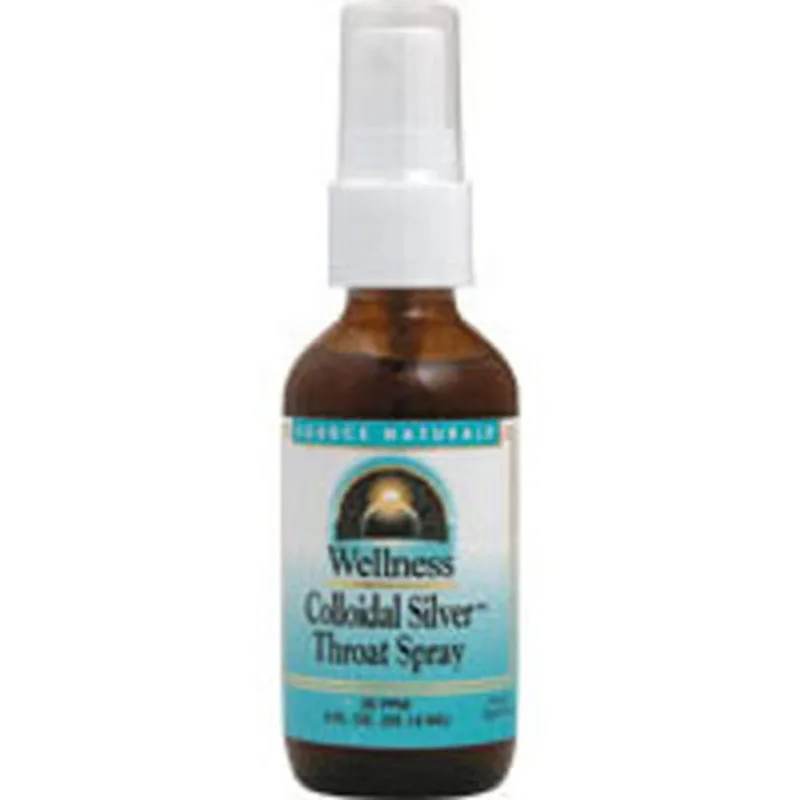 Spray De Garganta De Prata Coloidal De Bem-estar 30 Ppm 2 Fl Oz Por