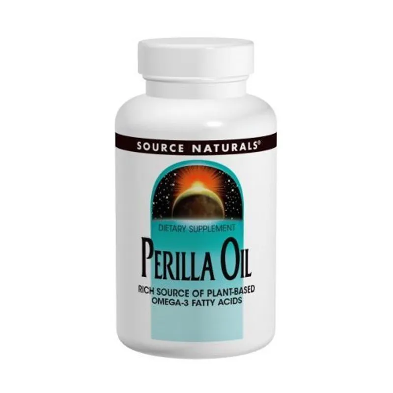 Óleo De Perilla 1000 Mg 90 Softgels Por Source Naturals