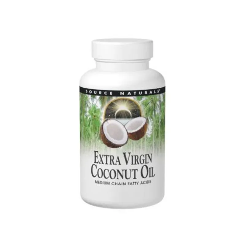 Óleo De Coco Extra Virgem 240softgels Por Source Naturals