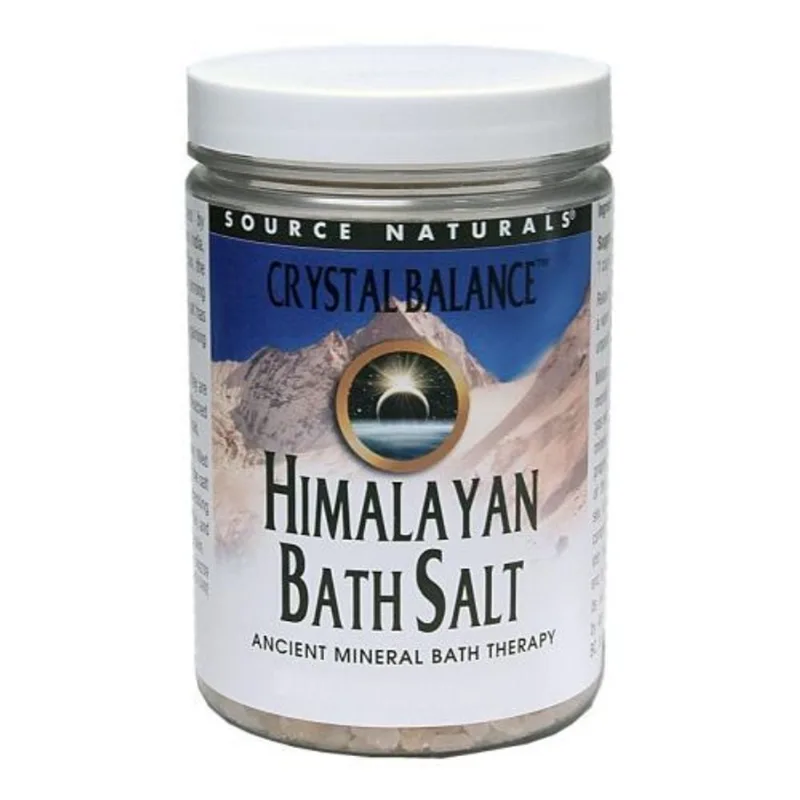 Crystal Balance Himalayan Bathsalt 16 Oz Por Source Naturals