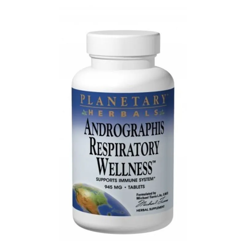 Bem-estar Respiratório Andrographis 120 Comprimidos Por Planetário