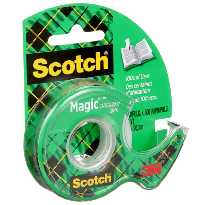 Scotch 3M Magic Tape with Matte Finish - 800-in