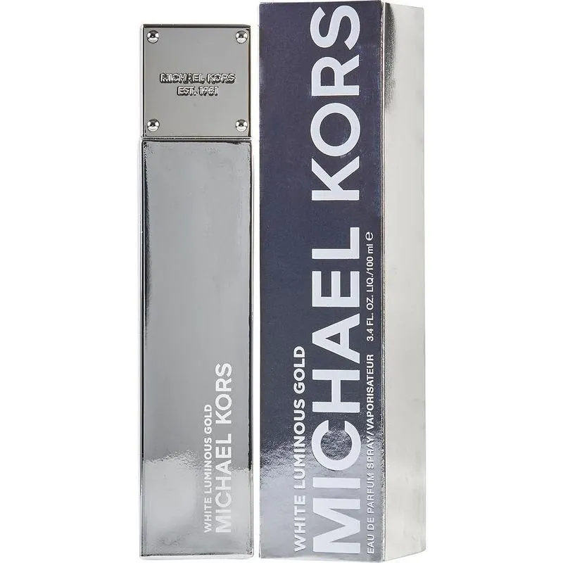 Perfume Feminino Michael Kors White Luminous Gold Michael Kors Eau De Parfum 100 Ml (Gold Collection)