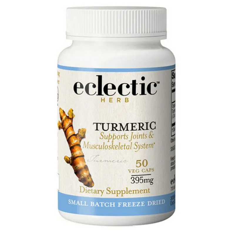 Cúrcuma 395 Mg 50 Caps Por Erva Eclética