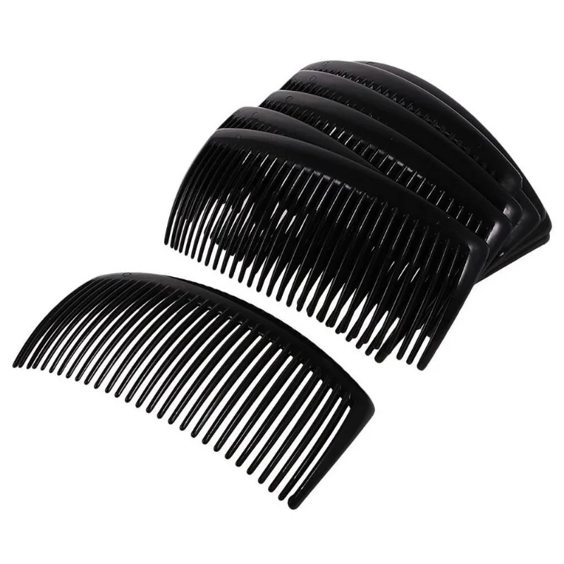 Grampo De Cabelo De Pente De Plástico Prático Feminino De 12 Peças 29