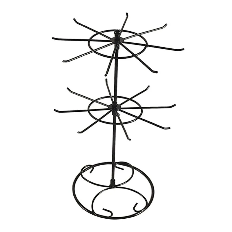 Pulseira Colar Cabide Rodada Jóias Rotating Rack Display
