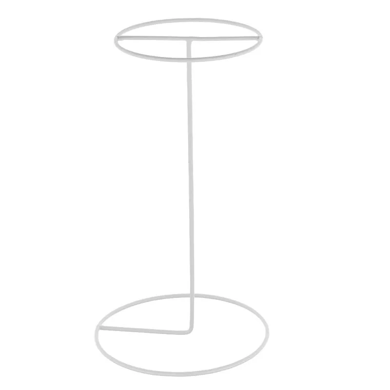 Suporte Para Visor De Armazenamento De Chapéu De Metal Estável Perucas De Cabelo Rack
