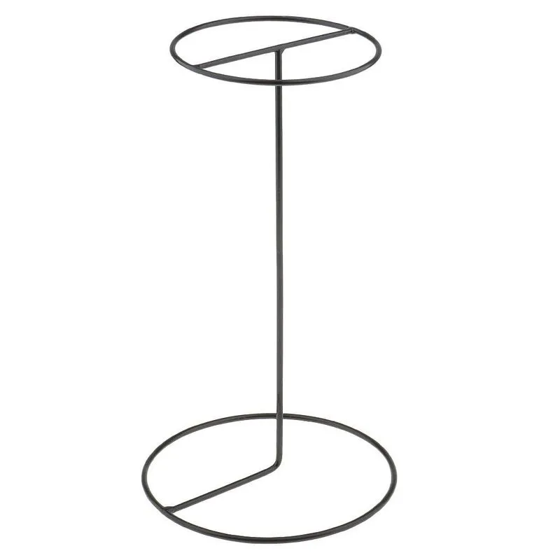 Suporte Para Visor De Armazenamento De Chapéu De Metal Estável Perucas De Cabelo Rack
