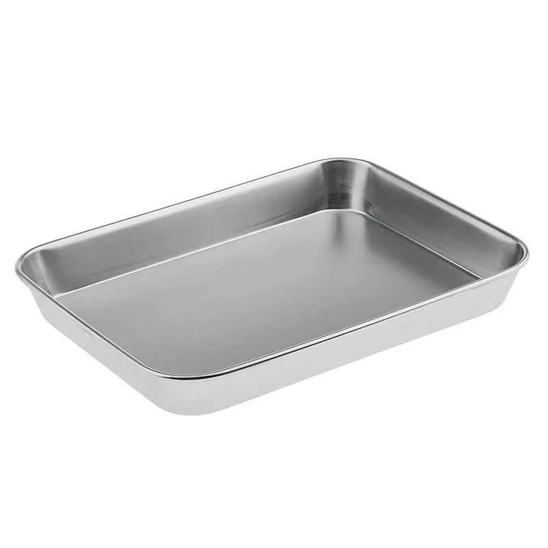 Bandeja De Instrumento De Aço Inoxidável Prato De Suporte Odontológico De Laboratório