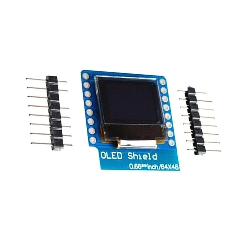 Módulo De Exibição Oled De 0,66polegadas Interface Lcd Iic/i2c Para O