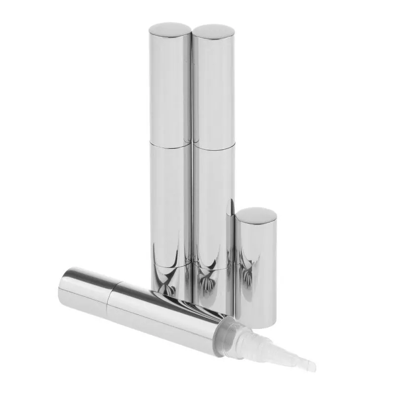 3 Pçs 5ml Caneta De Torção Vazia Tubos Cosméticos Recipiente Lip Gloss