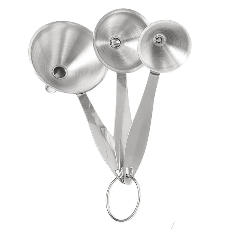 Conjunto De Funil De Cozinha Pequeno Funil De Aço Inoxidável Para Perfume