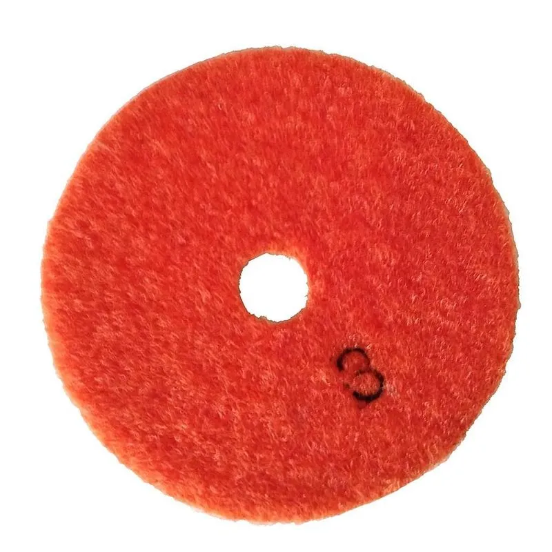 Almofadas De Polimento A Seco Diamantadas De 3 Polegadas E 80 Mm Para Granito Concreto