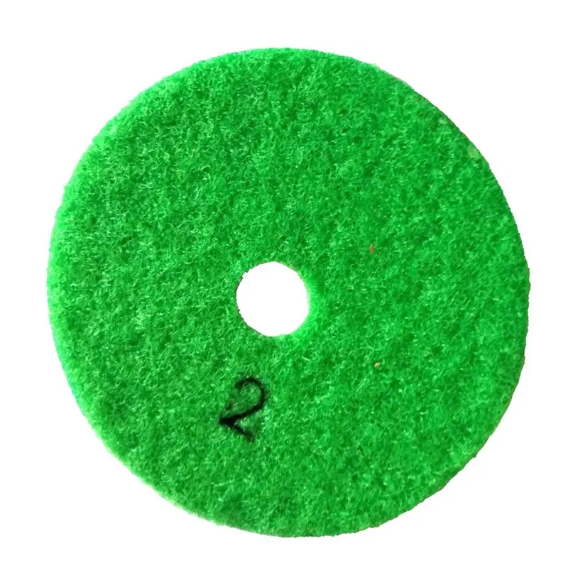 Almofadas De Polimento A Seco Diamantadas De 3 Polegadas E 80 Mm Para Granito Concreto