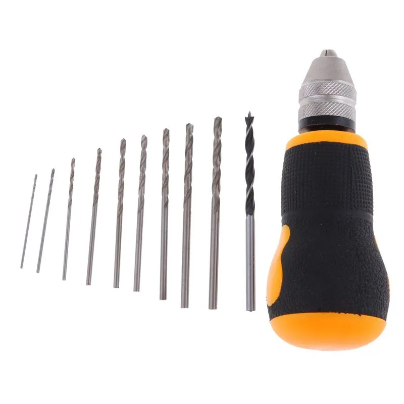 Ferramenta Espiral De Perfuração Deslizante Hand Twist Drill Jewelers Com