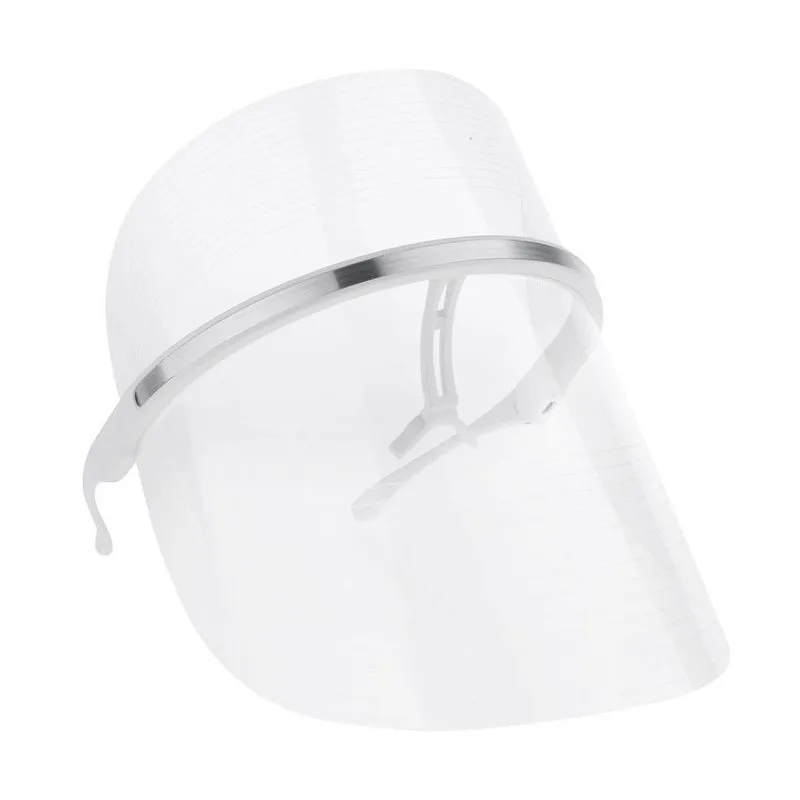 3 Cores Máscara Facial De Fóton De Luz Led Pele Rejuvenescedora