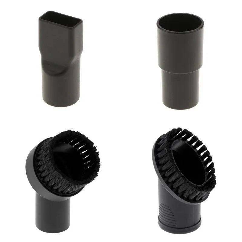 4x Acessório De Cabeça De Adaptador De Conector De Escovas De Aspirador