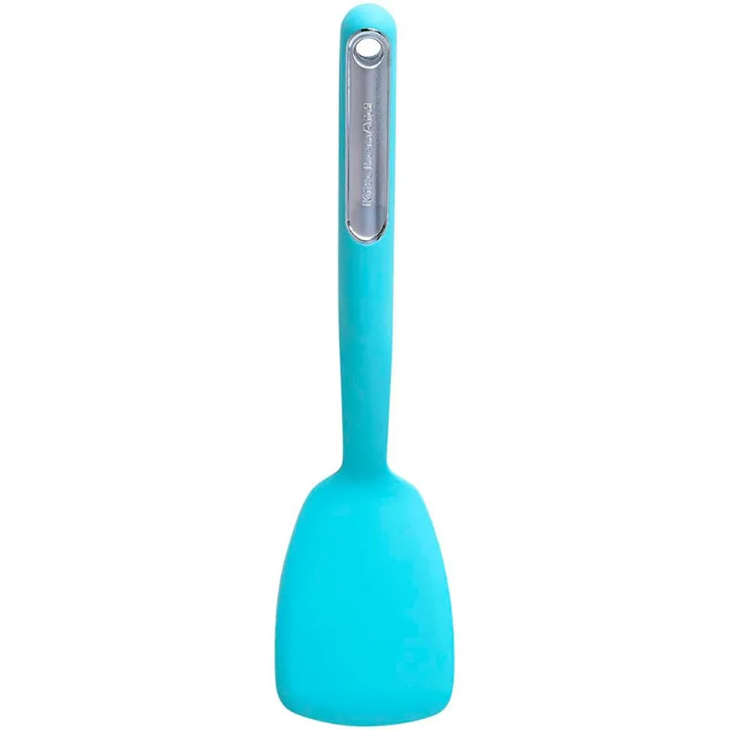 Espátula Curta de Nylon Azul KitchenAid