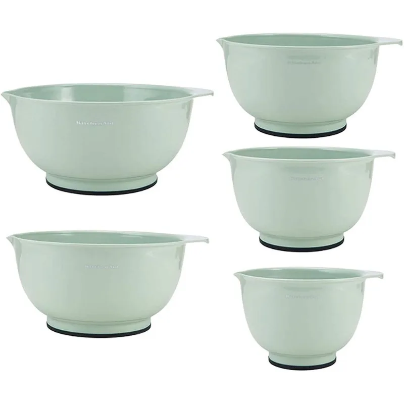 Conjunto de 5 Bowls Tigelas de Preparação Pistache KitchenAid