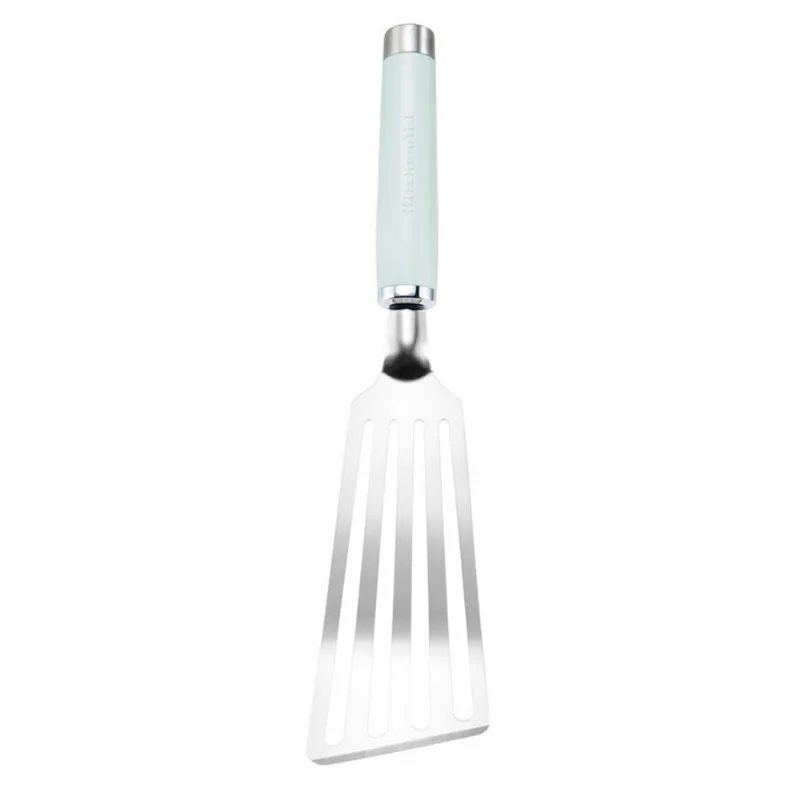 Espátula Perfurada Flexível 33cm de Inox Pistache KitchenAid