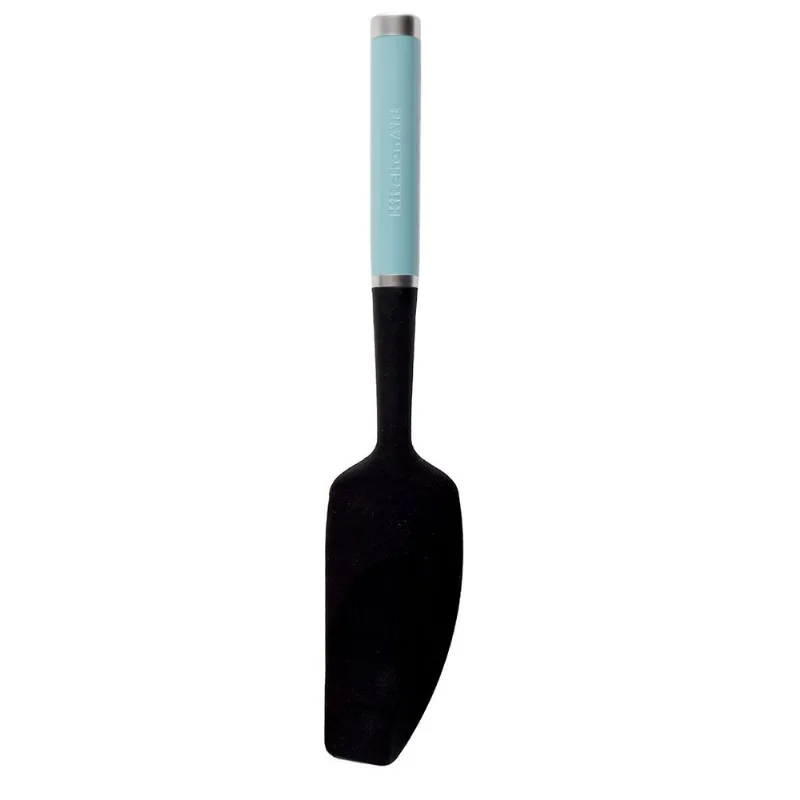 Espátula Batedora Silicone Azul KitchenAid
