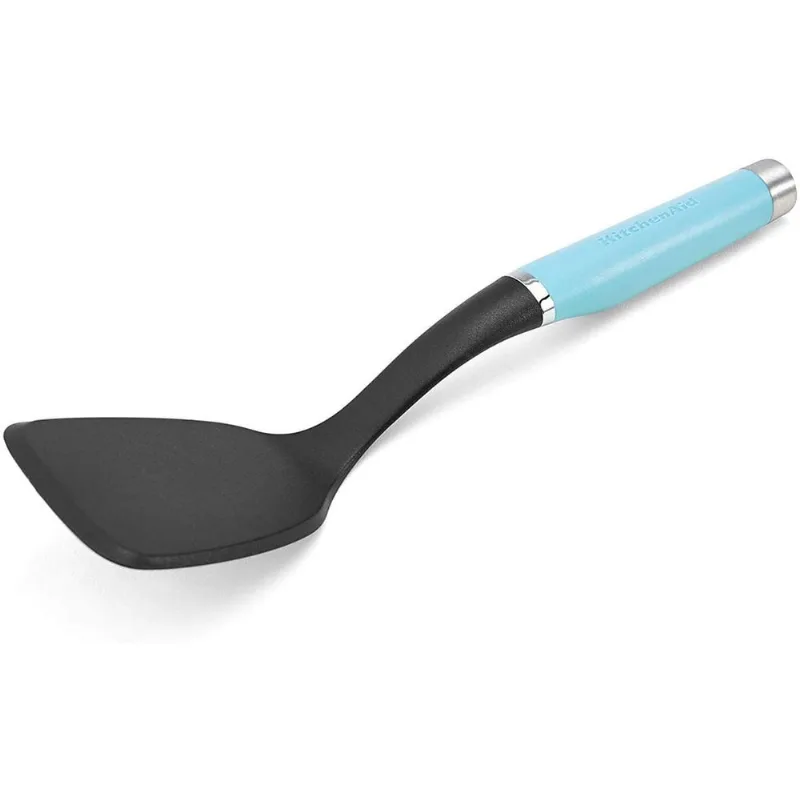 Espátula Curta de Nylon 30cm Azul KitchenAid