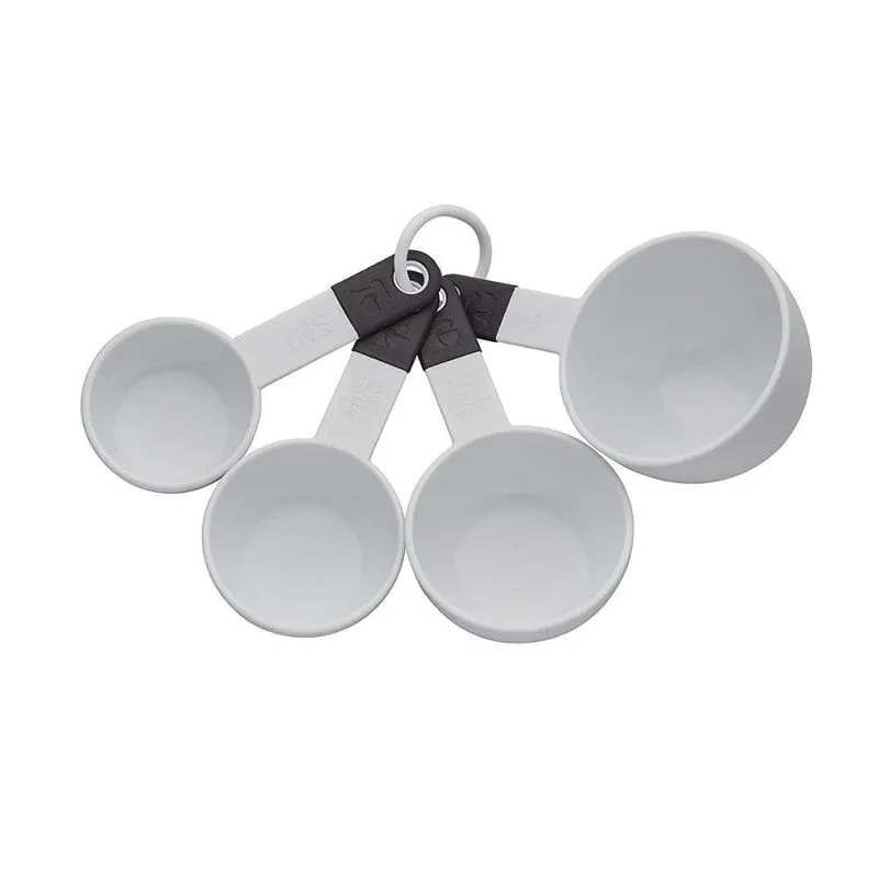 Conjunto 4 Xícaras Medidoras Cozinha Branco Kitchenaid