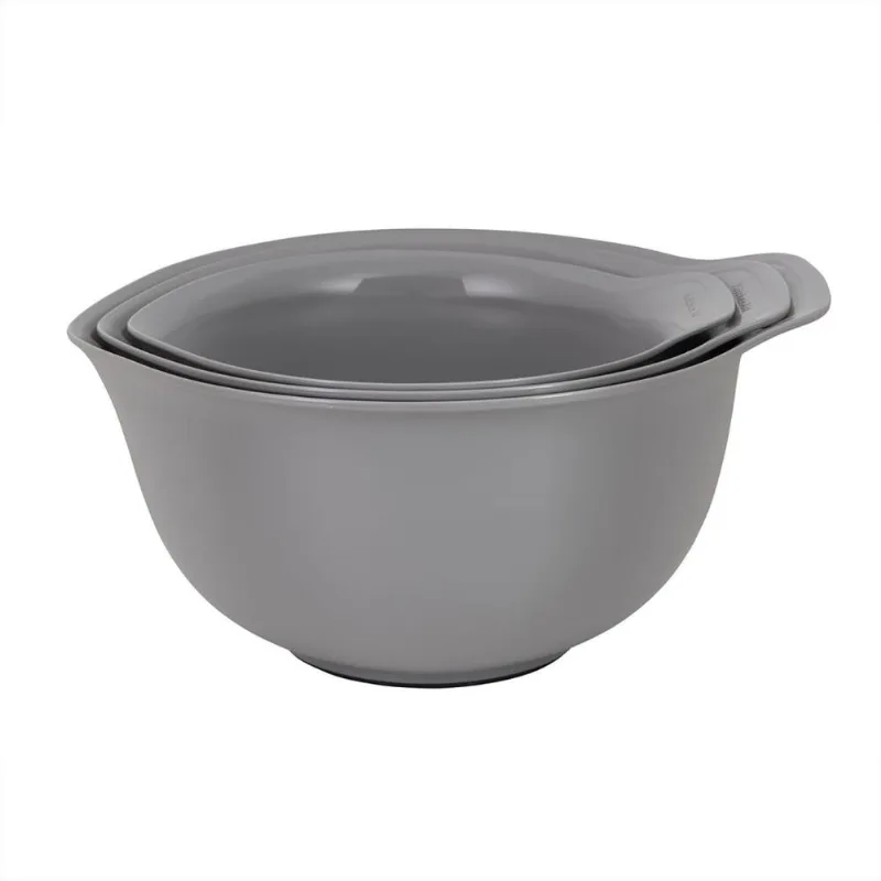 Conjunto Bowls 3 Tigelas Bowls Cinza KitchenAid
