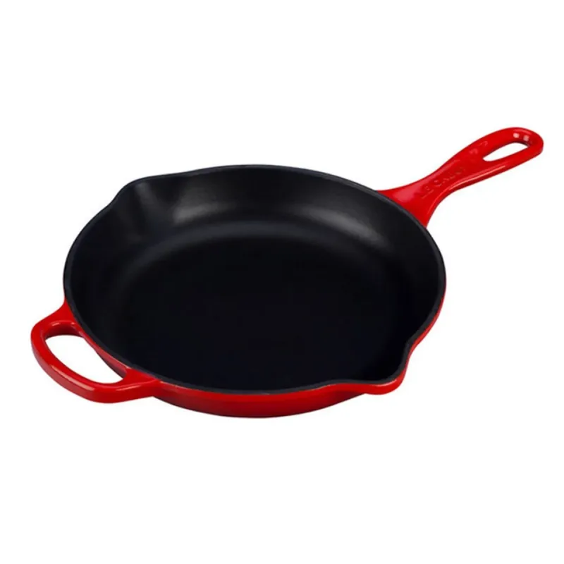 Panela Le Creuset Skillet Redonda C/ Alça Signature 26CM Vermelho - 01.06.0087060