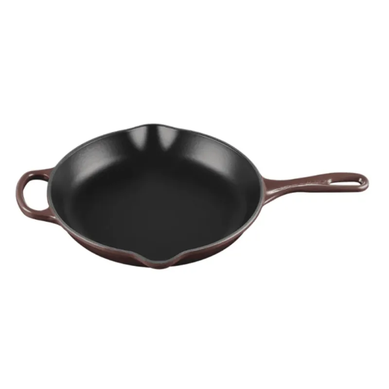 Panela Le Creuset Skillet Redonda C/ Alça Signature 26 CM Black Onyx - 01.06.0089140