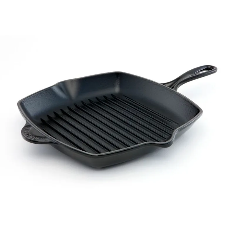 GRELHA QUADRADA LE CREUSET 26CM SIGNATURE Onyx Black