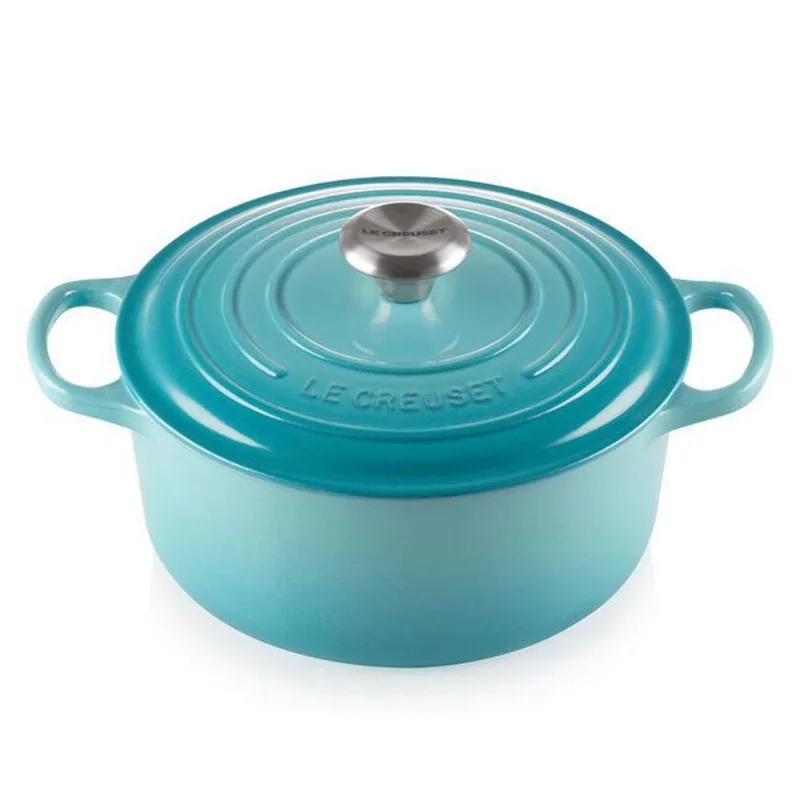 Panela Redonda 22cm Signature Azul Caribe
