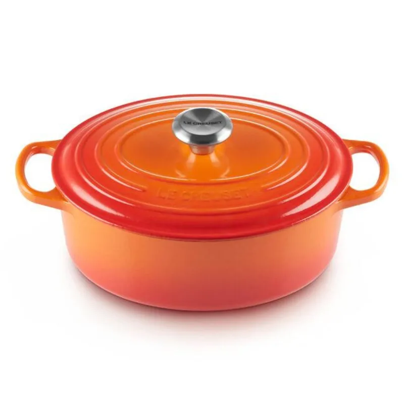 Panela Oval 31cm Signature Laranja