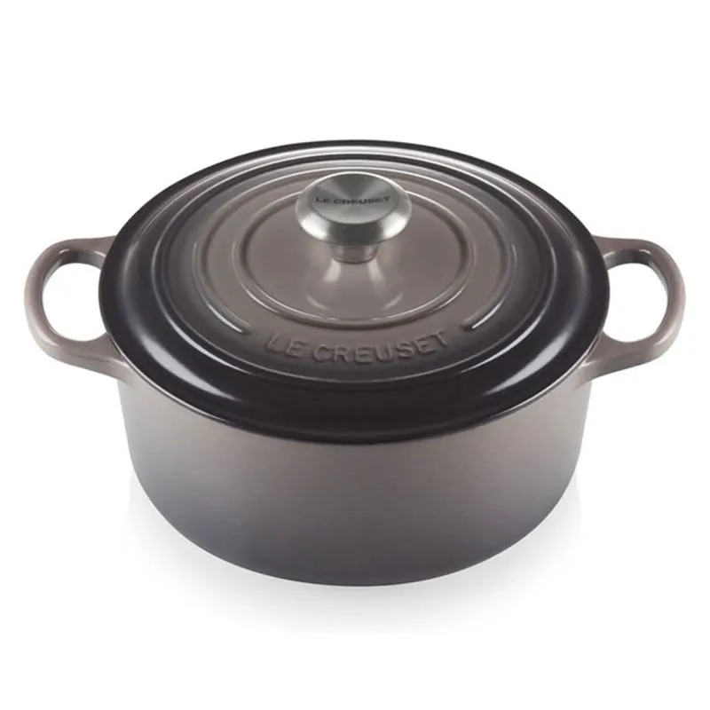 PANELA REDONDA LE CREUSET 26CM SIGNATURE FLINT - 01.06.0019444