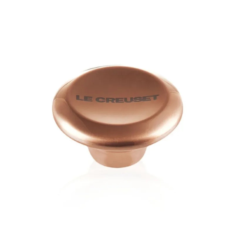 PEGADOR REDONDO LE CREUSET SIGNATURE COBRE EM AÇO INOX 37MM 94036370000001